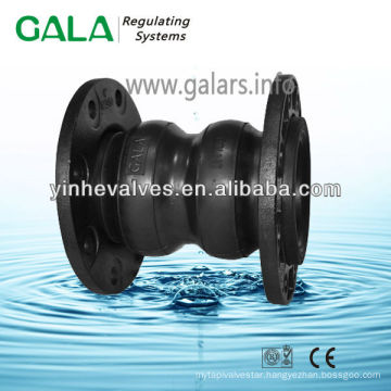 floating flange flexible rubber joint